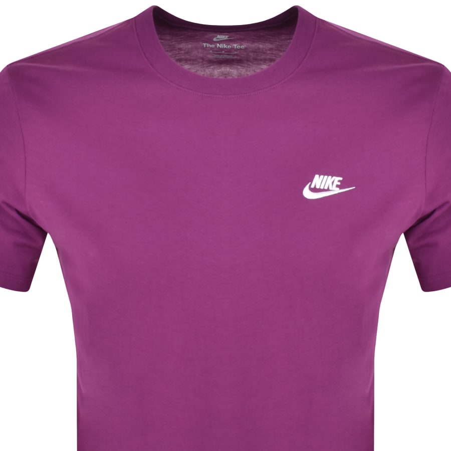 Purple nike crew neck hot sale